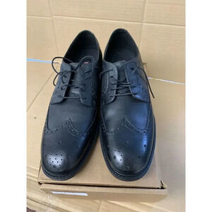 975. NEW! Dunham Dress Shoes BLACK-US-13D Mens